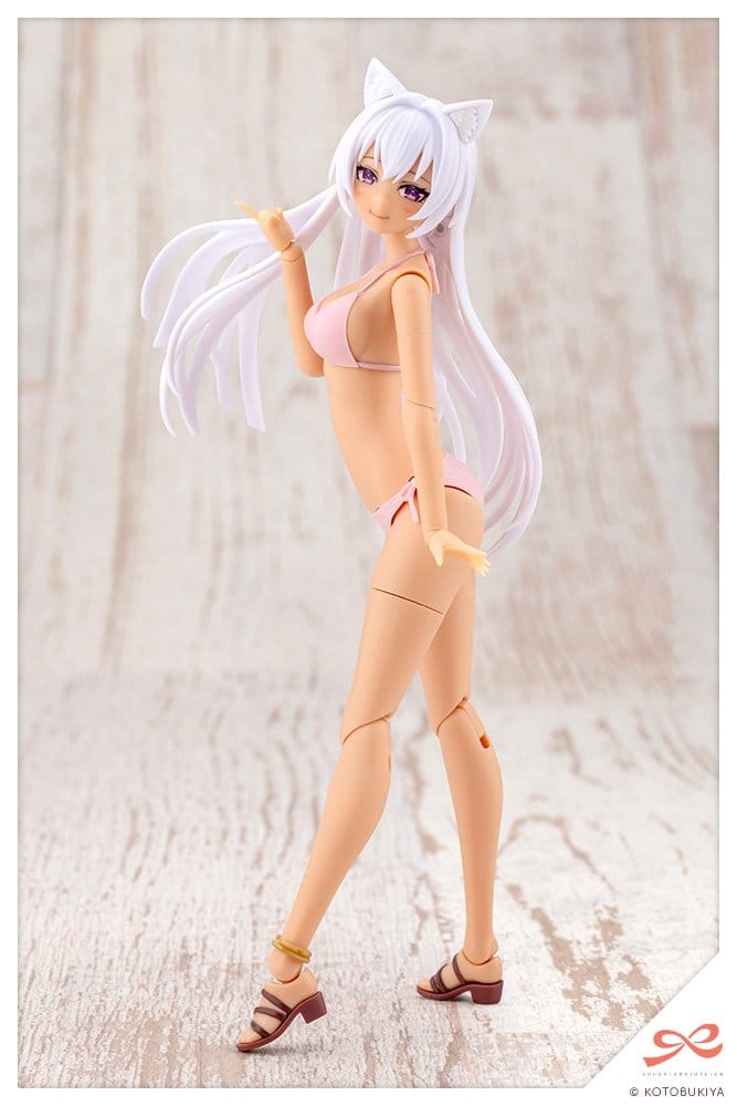 Sousaishojoteien Plastic Model Kit 1/10 Animal Ears Emulator Swim Style Dreaming Style Twilight Cat 17 cm