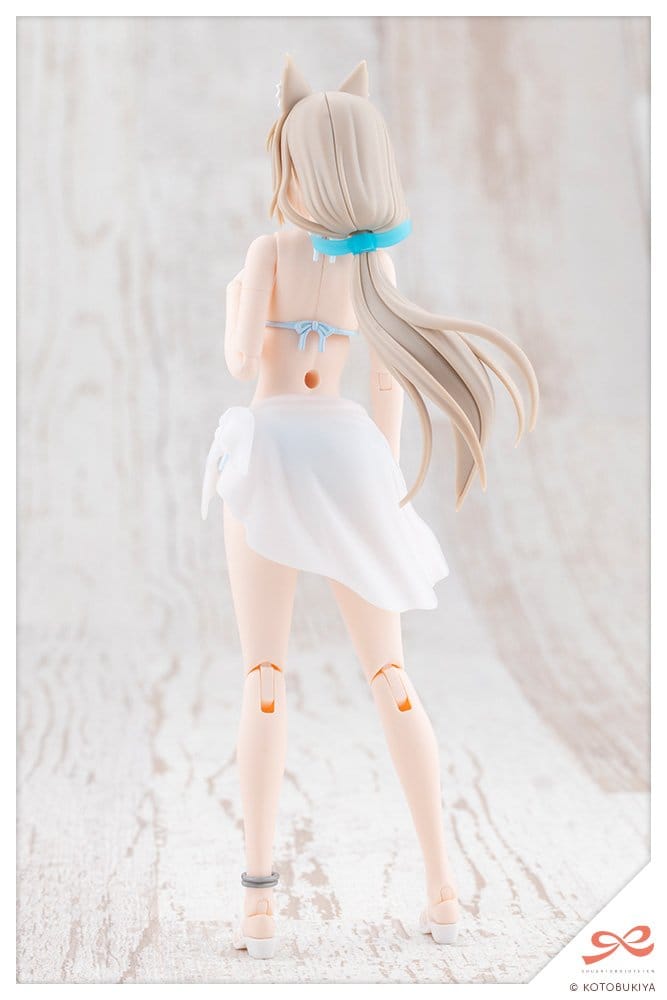 Sousaishojoteien Plastic Model Kit 1/10 Animal Ears Emulator Swim Style 17 cm