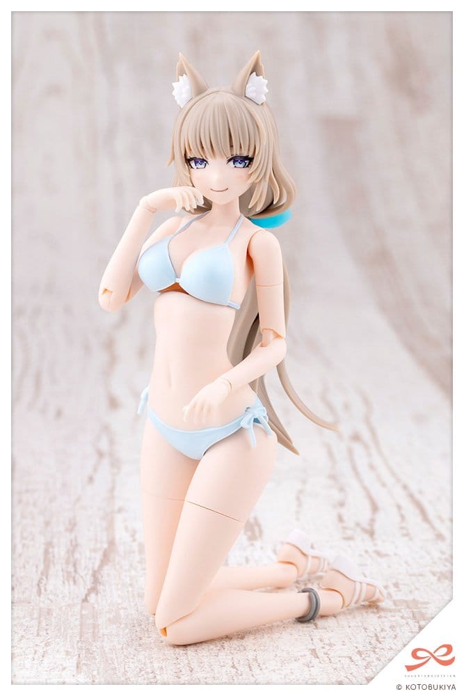 Sousaishojoteien Plastic Model Kit 1/10 Animal Ears Emulator Swim Style 17 cm