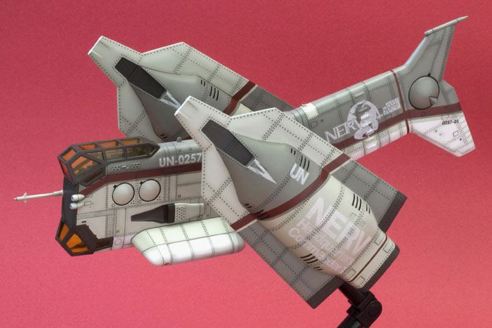 Evangelion: 3.0 figurine Plastic Model Kit 1/100 Vertical Take-Off & Landing Aircraft YAGR-N101 (Reproduction) 19 cm
