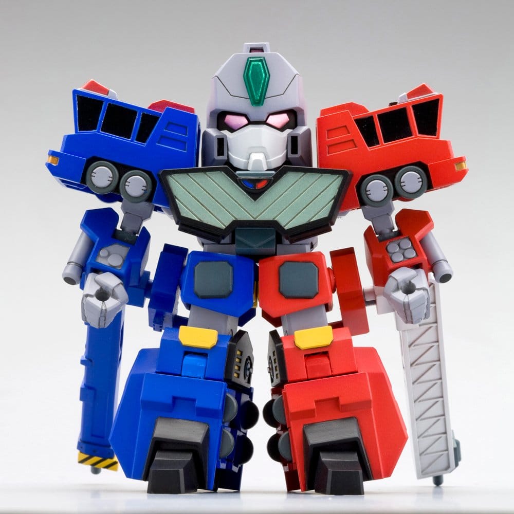 The King of Braves GaoGaiGar Plastic Model Kit D-Style Cho Ryu Jin (Reproduction) 10 cm