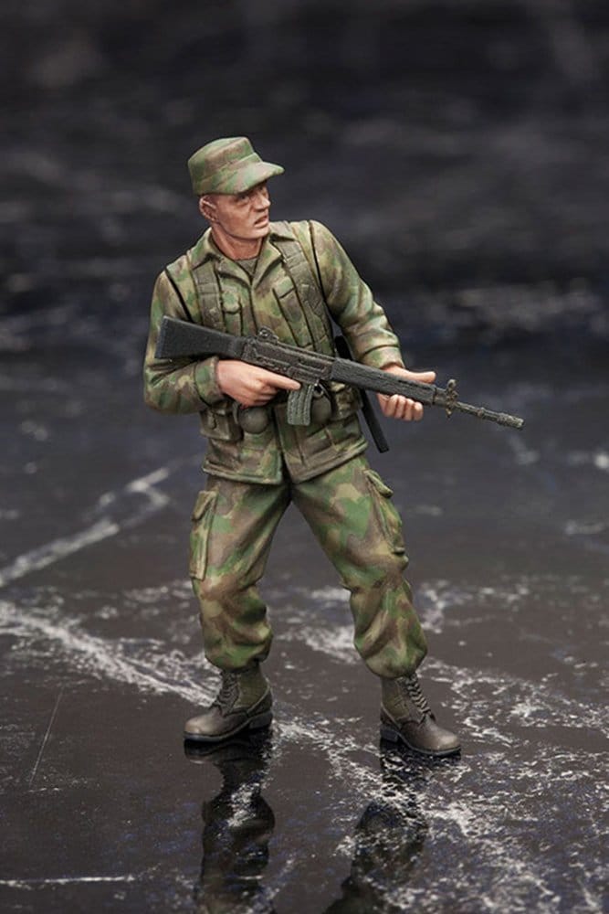 Metal Gear Solid V figurines Plastic Model Kit 1/35 Metal Gear Solid Ground Zero Set 5 cm