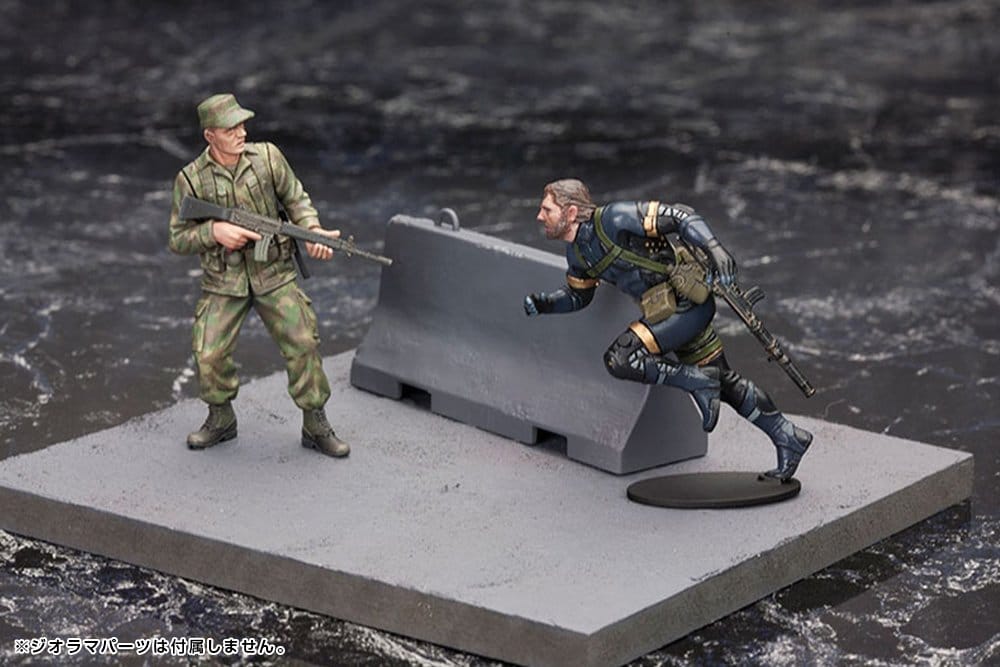 Metal Gear Solid V figurines Plastic Model Kit 1/35 Metal Gear Solid Ground Zero Set 5 cm
