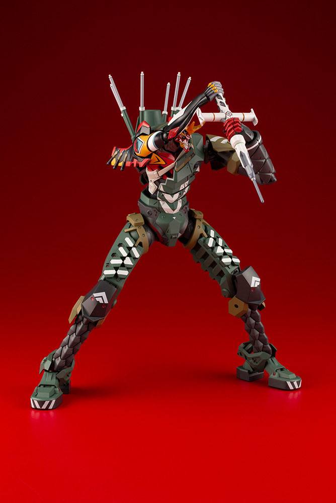 Evangelion 4.0 figurine Plastic Model Kit 1/400 Evangelion Production Model-New 02 (JA-02 Body Assembly Cannibalized) (Reproduction) 22 cm