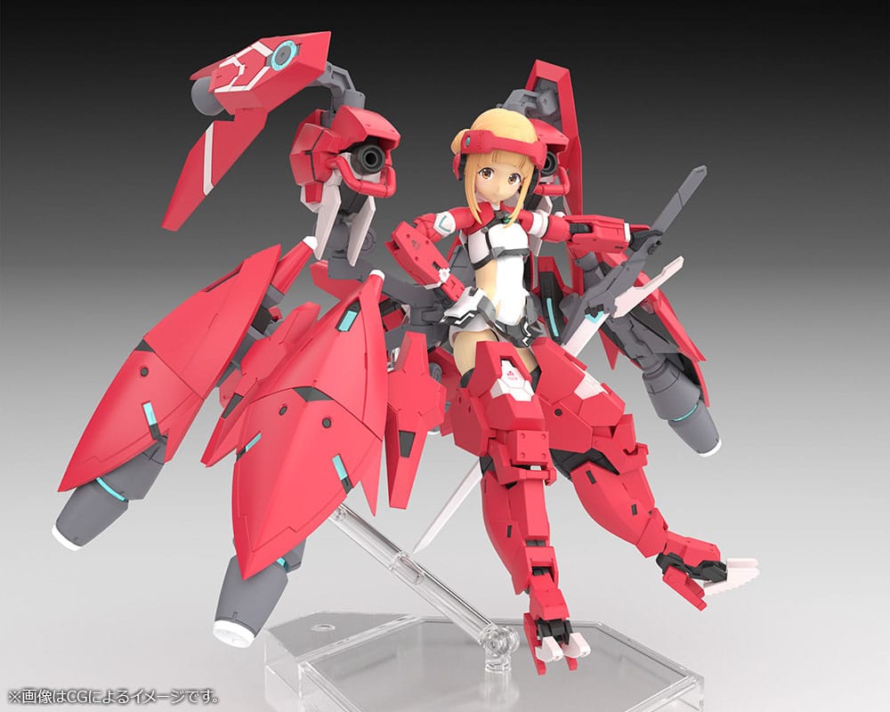 Alice Gear Aegis Expansion figurine Megami Device Plastic Model Kit Nodoka Takahata Shimon 20 cm