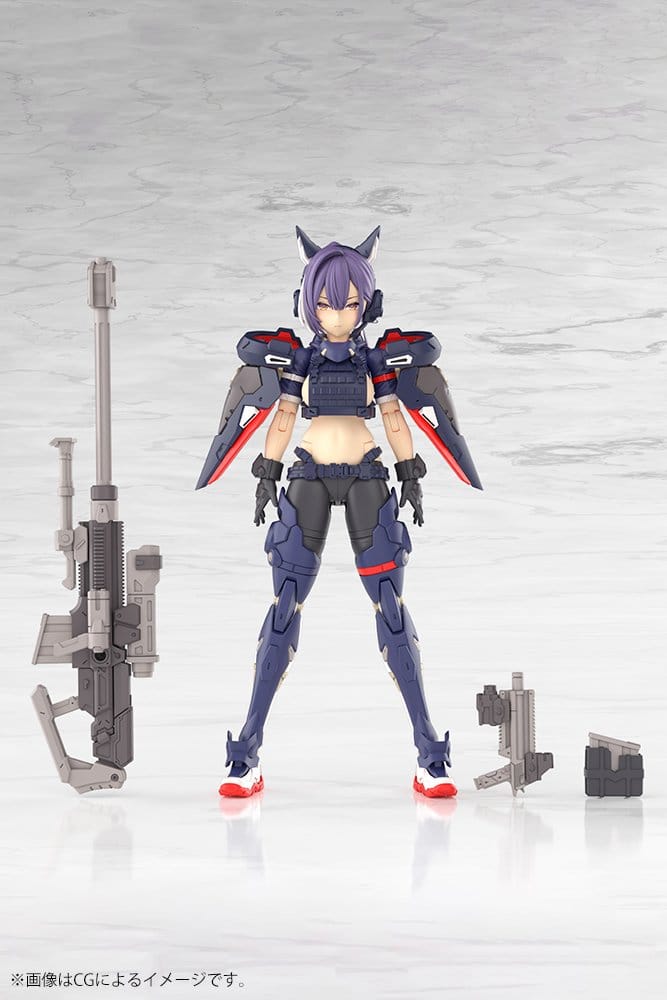 Megami Device figurine Plastic Model Kit 1/1 Yggdrasis Skoll Sharpshooter 16 cm