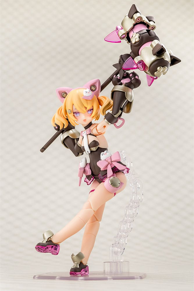 Megami Device figurine Plastic Model Kit 1/1 Puni Mofu Kuro Mao 14 cm