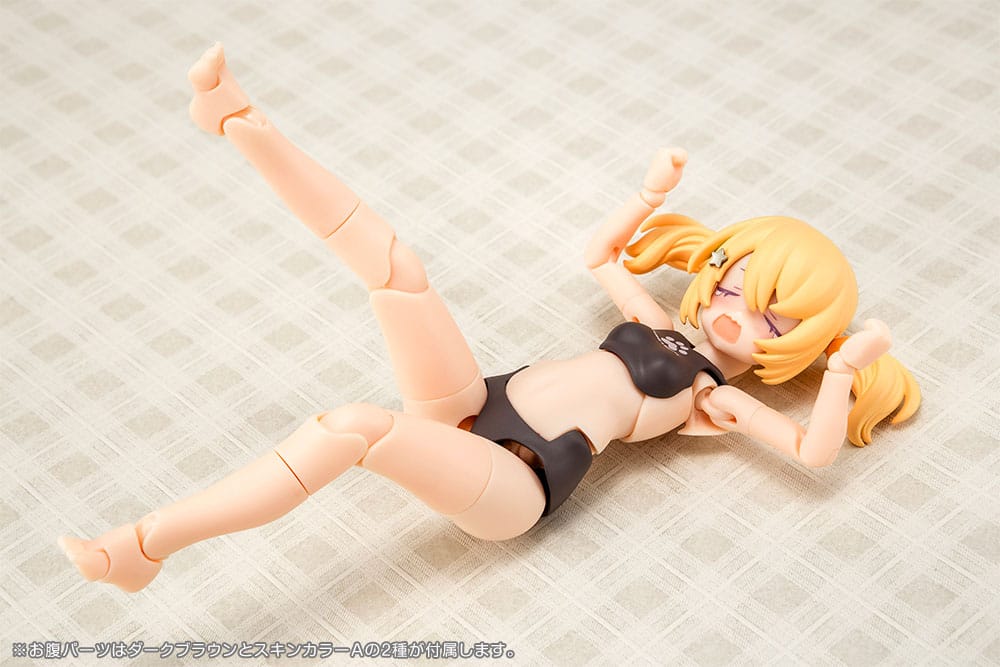 Megami Device figurine Plastic Model Kit 1/1 Puni Mofu Kuro Mao 14 cm