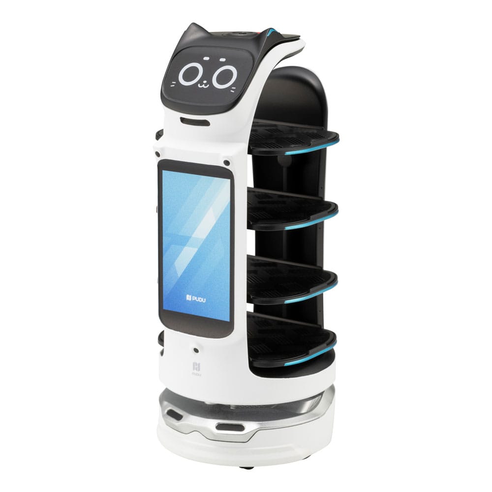 Pudu Robotics figurine Plastic Model Kit Bellabot White Ver. 11 cm