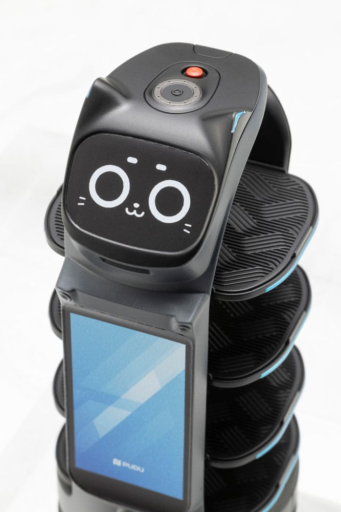 Pudu Robotics figurine Plastic Model Kit Bellabot Black Ver. 11 cm