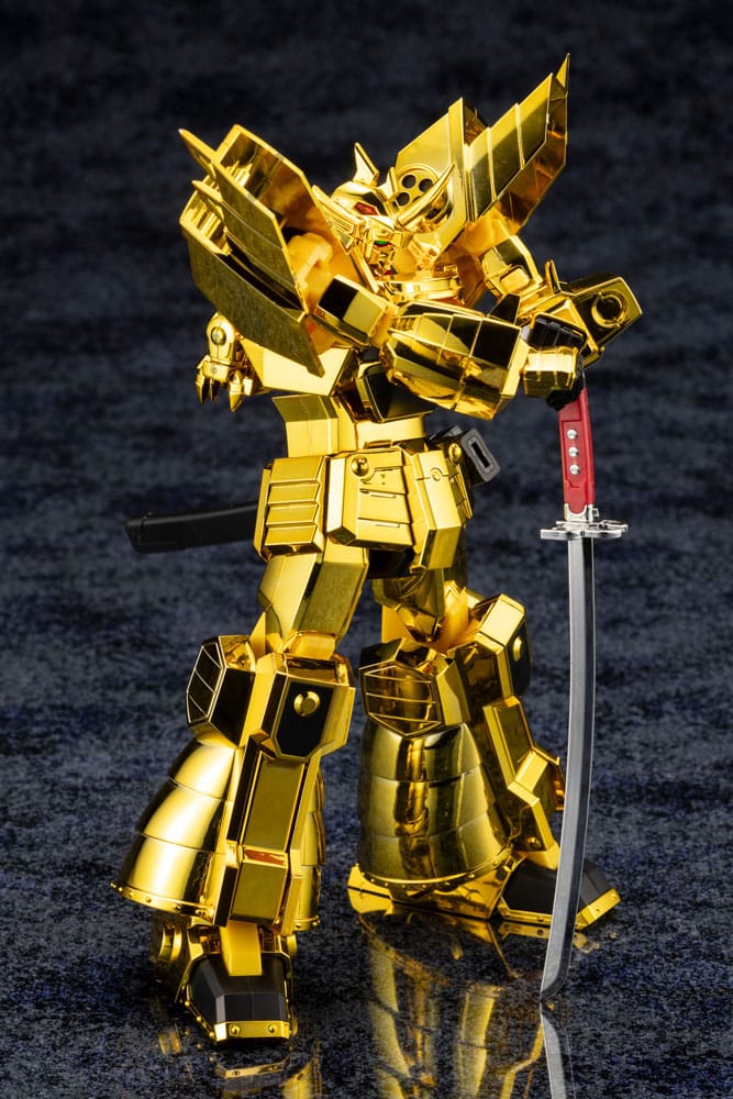 The Brave of Gold Goldran figurine Plastic Model Kit The Goldran Gold-Plated Ver. 19 cm