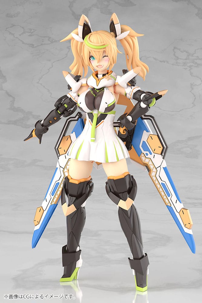 Phantasy Star Online 2 Plastic Model Kit Grande Scale Gene Stellainnocent 25 cm