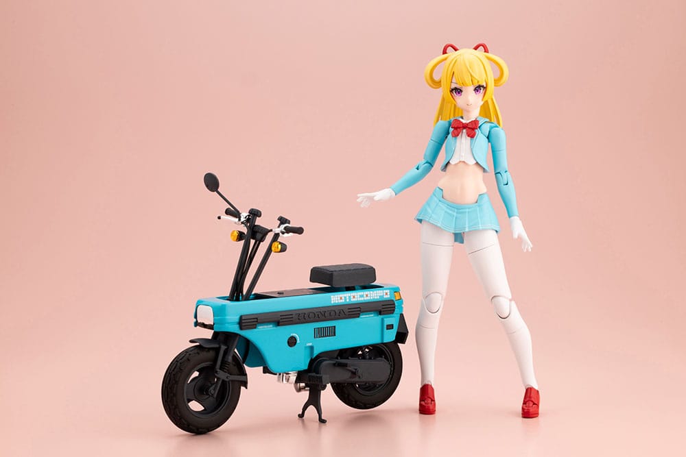 Megami Device figurine Buster Doll Series Plastic Model Kit 1/1 Knight Alice with Honda AB12 Motocompo 15 cm