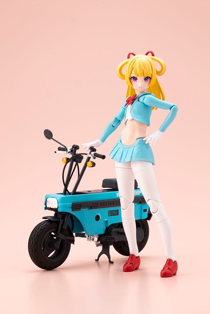 Megami Device figurine Buster Doll Series Plastic Model Kit 1/1 Knight Alice with Honda AB12 Motocompo 15 cm