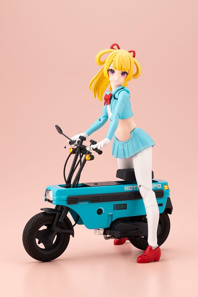 Megami Device figurine Buster Doll Series Plastic Model Kit 1/1 Knight Alice with Honda AB12 Motocompo 15 cm