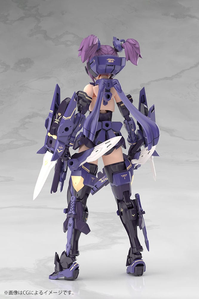 Megami Device figurine Plastic Model Kit 1/1 Asra Ninja Kaname Shadow Edition Full Package 14 cm