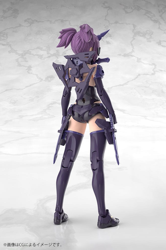 Megami Device figurine Plastic Model Kit 1/1 Asra Ninja Kaname Shadow Edition Full Package 14 cm