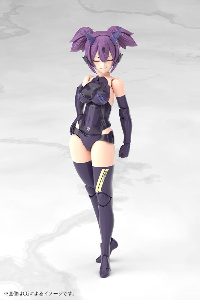 Megami Device figurine Plastic Model Kit 1/1 Asra Ninja Kaname Shadow Edition Full Package 14 cm
