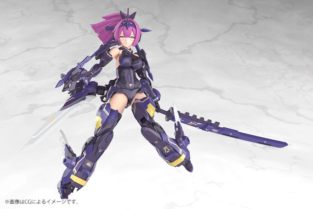 Megami Device figurine Plastic Model Kit 1/1 Asra Archer Kizuna Shadow Edition Full Package 14 cm