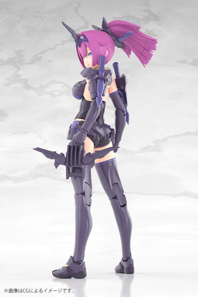 Megami Device figurine Plastic Model Kit 1/1 Asra Archer Kizuna Shadow Edition Full Package 14 cm
