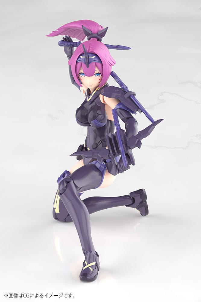 Megami Device figurine Plastic Model Kit 1/1 Asra Archer Kizuna Shadow Edition Full Package 14 cm