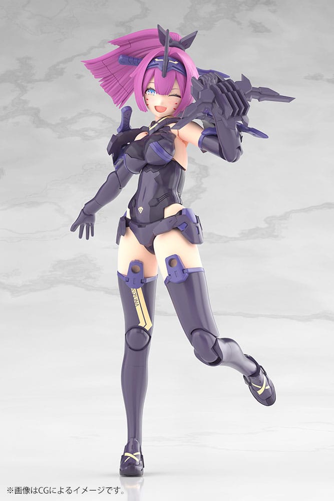 Megami Device figurine Plastic Model Kit 1/1 Asra Archer Kizuna Shadow Edition Full Package 14 cm