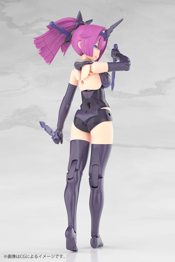 Megami Device figurine Plastic Model Kit 1/1 Asra Archer Kizuna Shadow Edition Full Package 14 cm