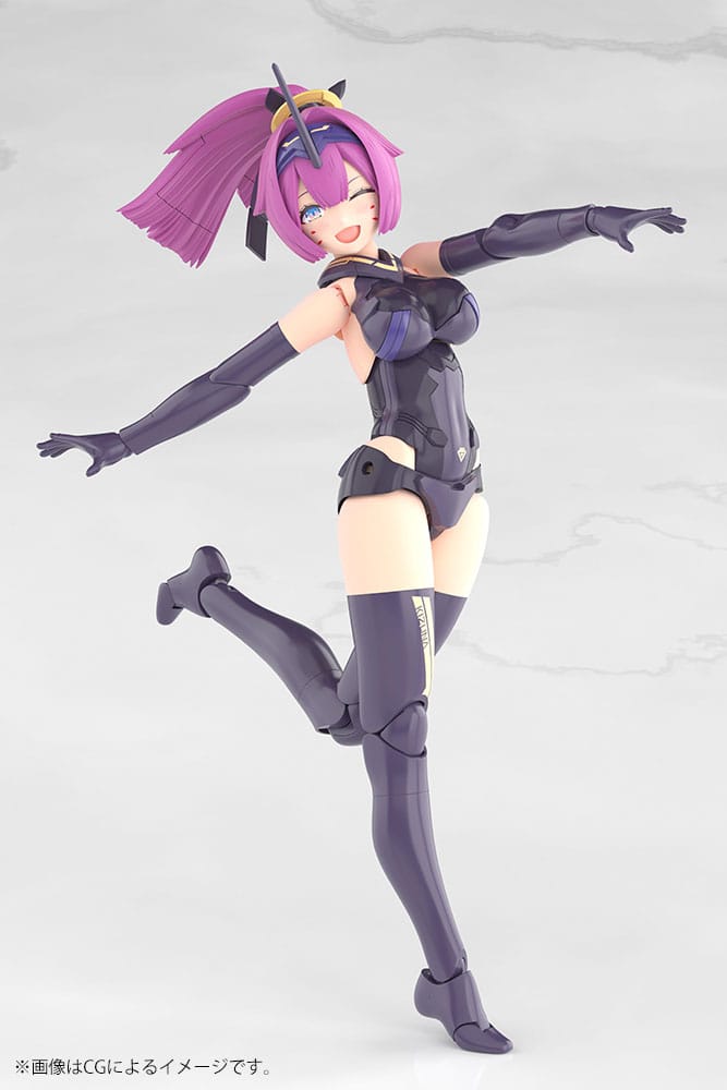Megami Device figurine Plastic Model Kit 1/1 Asra Archer Kizuna Shadow Edition Full Package 14 cm