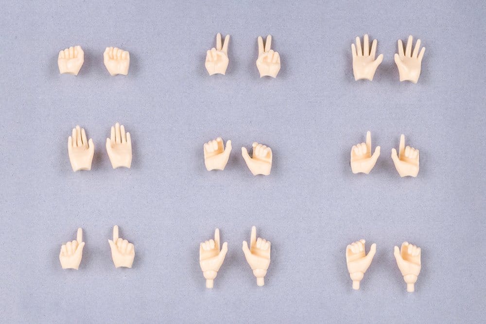 Megami Device M.S.G 09 accessoires 1/1 Hand Set Skin Color A