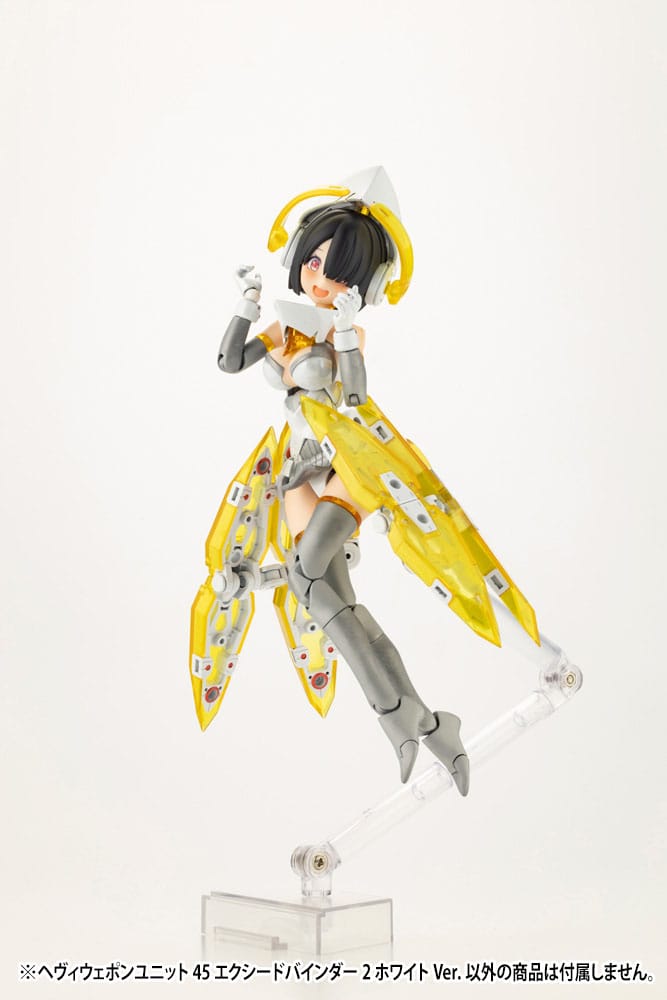 Kotobukiya M.S.G. accessoires Heavy Weapon Unit 45 Exceed Binder 2 White Ver.