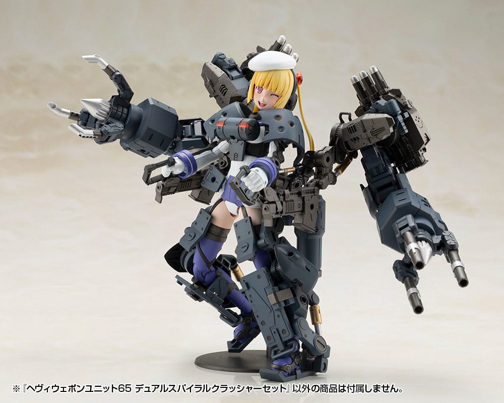Kotobukiya M.S.G. accessoires Heavy Weapon Unit 65 Dual Spiral Crusher Set