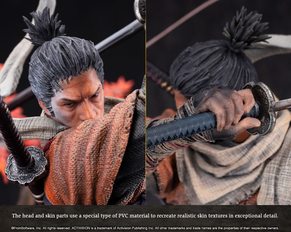 Sekiro: Shadows Die Twice statuette PVC 1/7 Wolf 42 cm