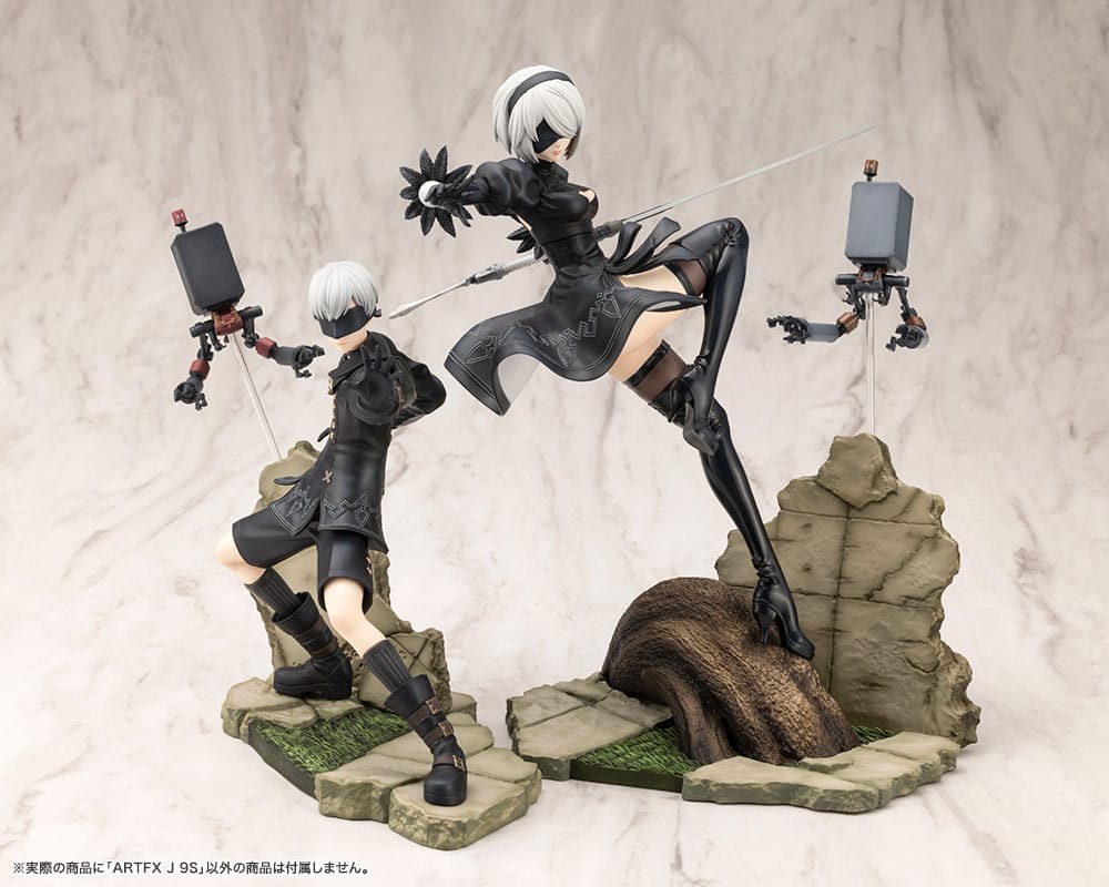 Nier:Automata Ver. 1.1a statuette PVC ARTFX J 1/8 9S 18 cm