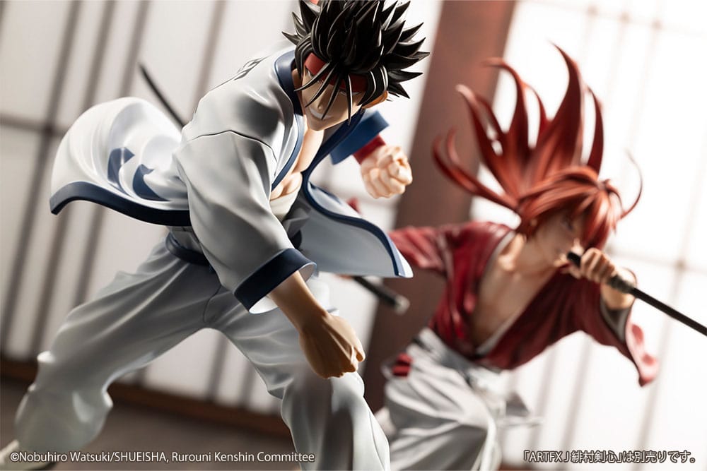 Rurouni Kenshin statuette PVC ARTFXJ 1/8 Sanosuke Sagara 18 cm