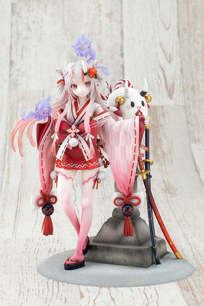 Hololive Production statuette PVC 1/7 Nakiri Ayame Shrine Maiden Fortune Outfit Ver. 26 cm