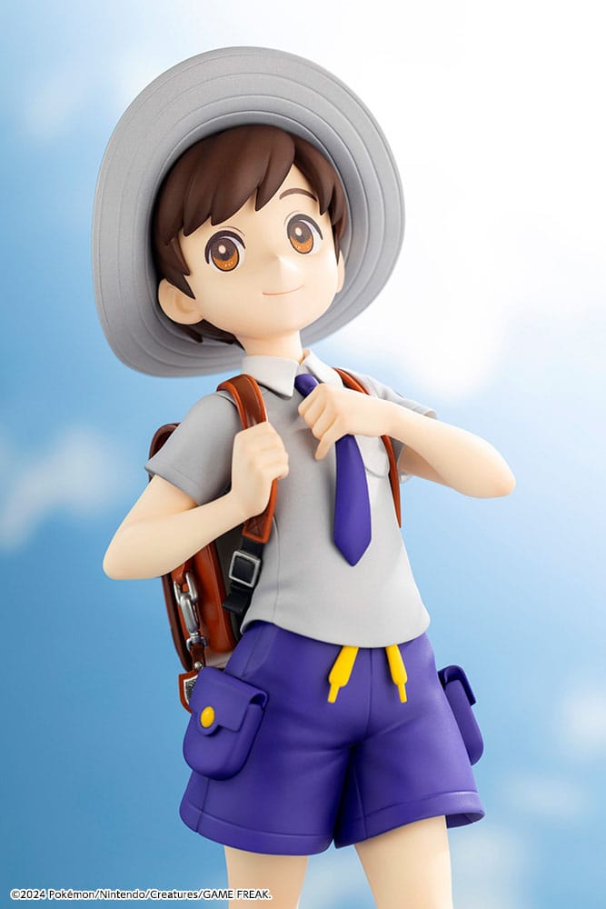 Pokémon statuette PVC ARTFXJ 1/8 Florian & Chochodile 20 cm