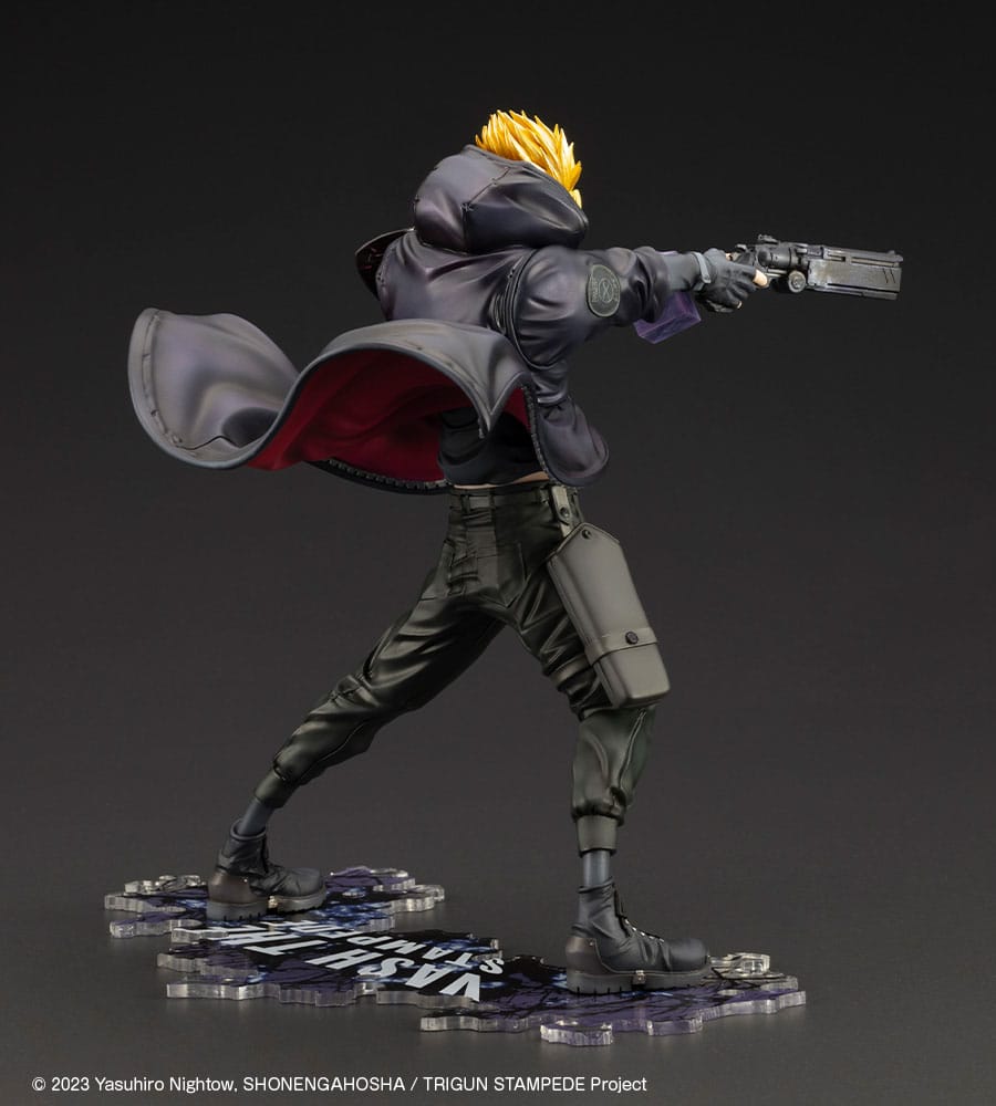 Trigun Stampede statuette PVC ARTFXJ 1/8 Vash the Stampede The Gunman in Black Ver. 22 cm