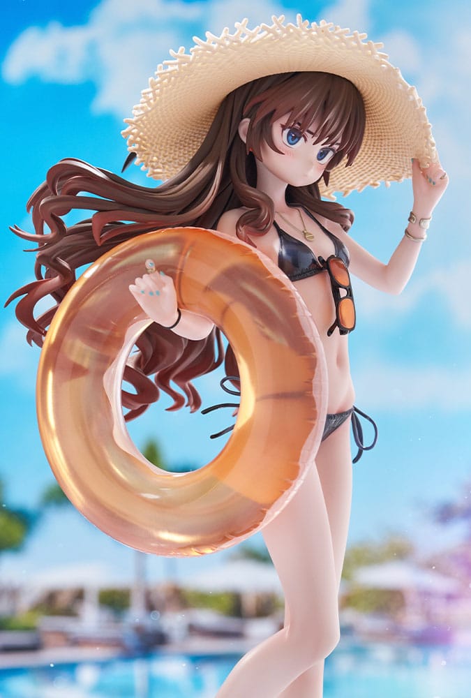Original Character statuette PVC 1/7 Illustrator Original Series Elisia Valfelto Swimsuit Ver. Illustration by Luicent 27 cm