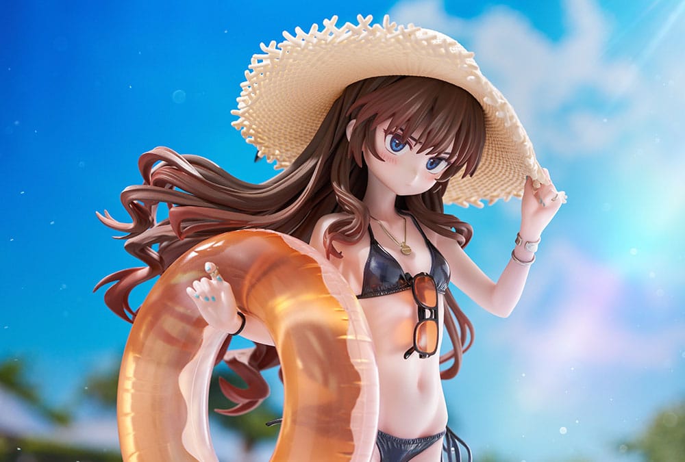 Original Character statuette PVC 1/7 Illustrator Original Series Elisia Valfelto Swimsuit Ver. Illustration by Luicent 27 cm