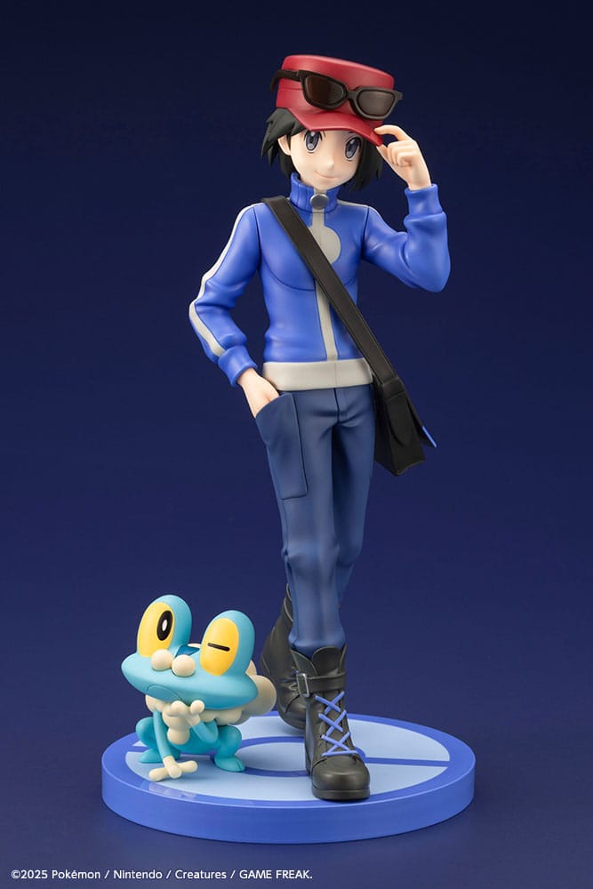 Pokémon statuette PVC ARTFXJ 1/8 Kalem & Grenousse 20 cm