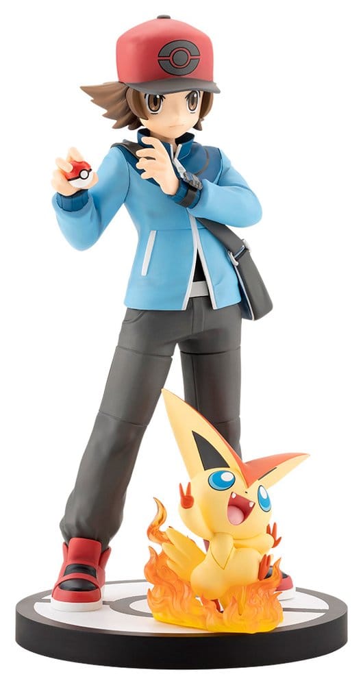 Pokémon figurine PVC 1/8 ARTFX J Hilbert with Victini 20 cm