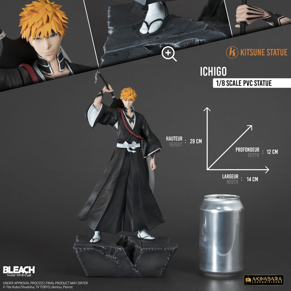 Legend Figure - Bleach : Thousand-Year Blood War - Ichigo Kurosaki 1/4 Statue 30cm