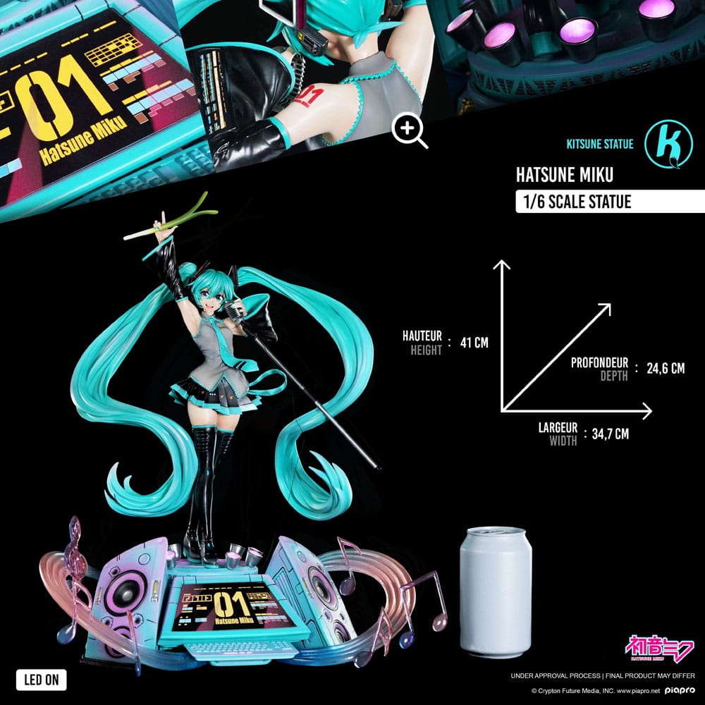 Hatsune Miku statuette 1/6 Hatsune Miku 41 cm