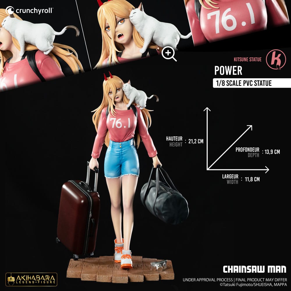 Chainsaw Man statuette PVC 1/8 Power 21 cm