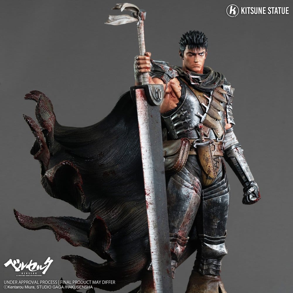 Berserk statuette 1/6 Guts 38 cm