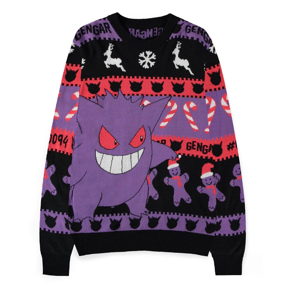 Pokémon Sweater Gengar (Christmas Jumper) (M)