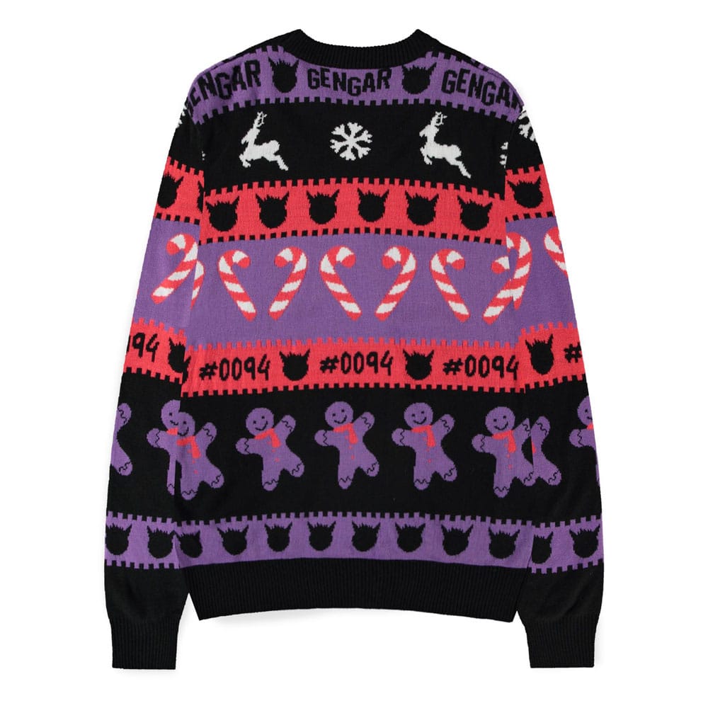 Pokémon Sweater Gengar (Christmas Jumper) (S)