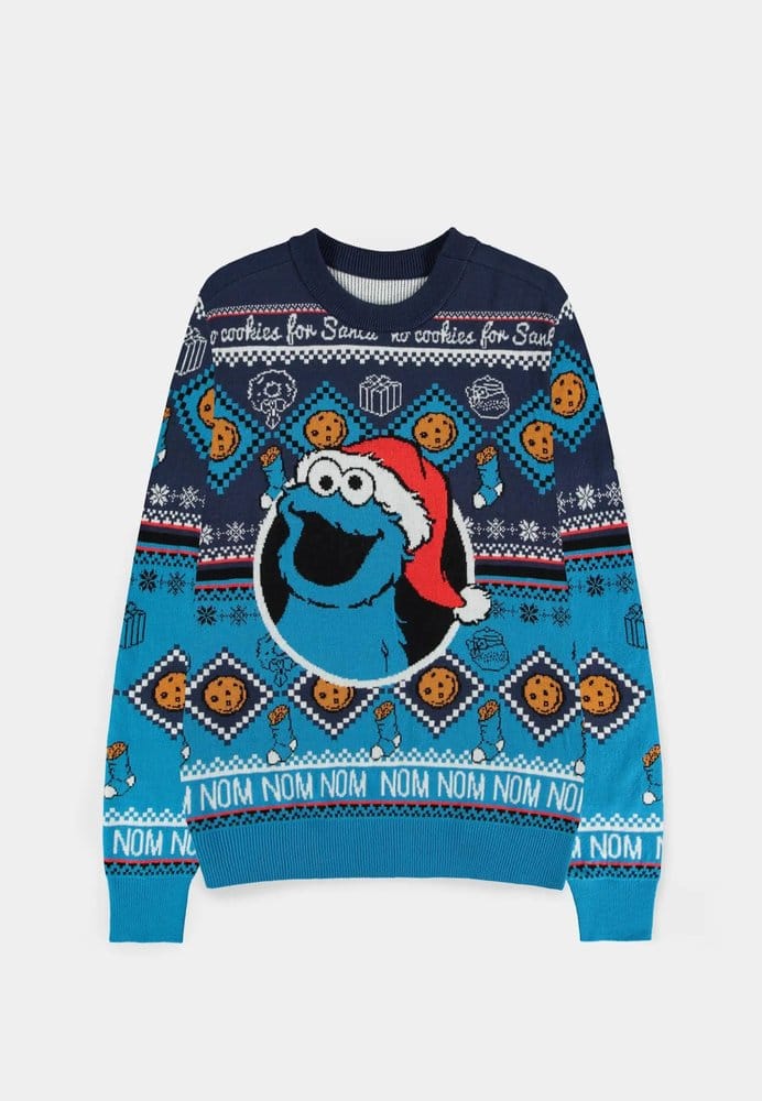 Sesame Street pull de Noël Cookie Monster (XXL)