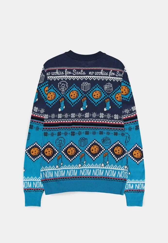 Sesame Street pull de Noël Cookie Monster (XXL)