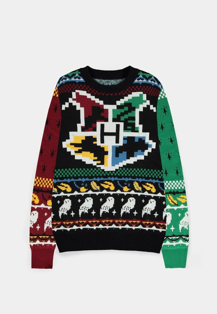 Harry Potter pull de Noël Hogwarts (L)